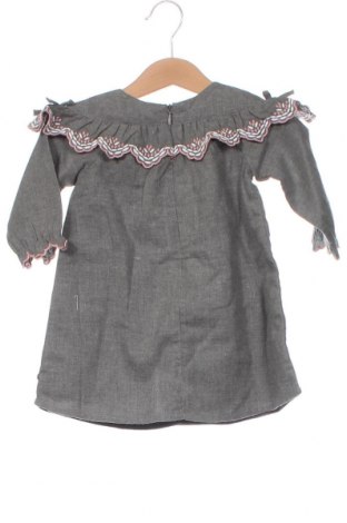 Детска рокля Lili Gaufrette, Размер 6-9m/ 68-74 см, Цвят Сив, Цена 20,80 лв.