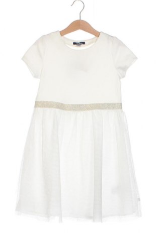 Dziecięca sukienka Okaidi, Rozmiar 9-10y/ 140-146 cm, Kolor Biały, Cena 57,17 zł