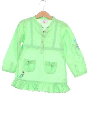 Rochie pentru copii Topolino, Mărime 4-5y/ 110-116 cm, Culoare Verde, Preț 26,33 Lei