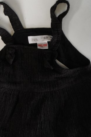 Детска рокля Zara, Размер 18-24m/ 86-98 см, Цвят Сив, Цена 12,24 лв.