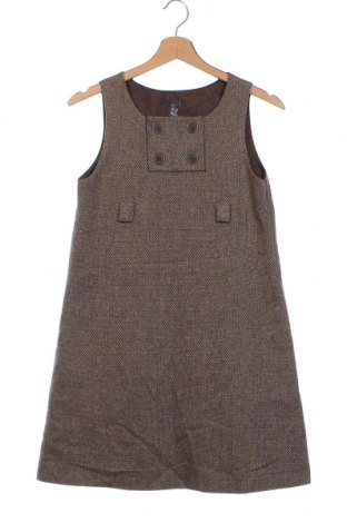 Детска рокля Zara Kids, Размер 12-13y/ 158-164 см, Цвят Кафяв, Цена 6,24 лв.