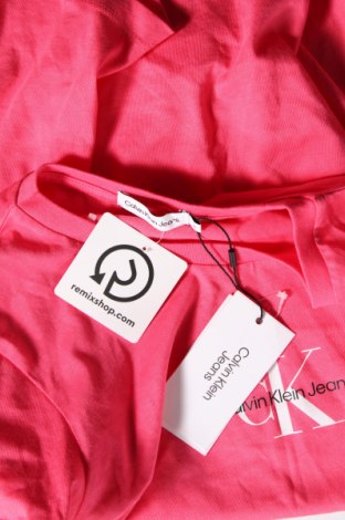 Детска тениска Calvin Klein Jeans, Размер 15-18y/ 170-176 см, Цвят Розов, Цена 69,91 лв.