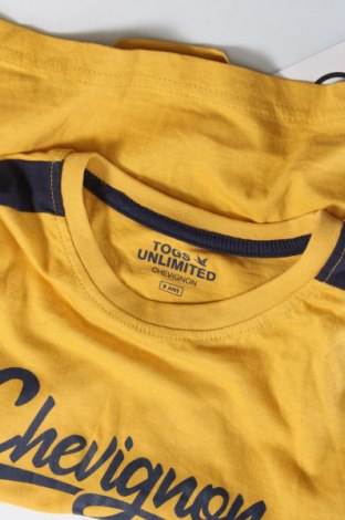 Dziecięcy T-shirt Chevignon, Rozmiar 7-8y/ 128-134 cm, Kolor Żółty, Cena 77,49 zł