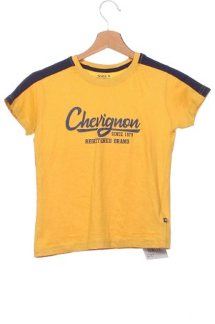 Dziecięcy T-shirt Chevignon, Rozmiar 7-8y/ 128-134 cm, Kolor Żółty, Cena 77,49 zł