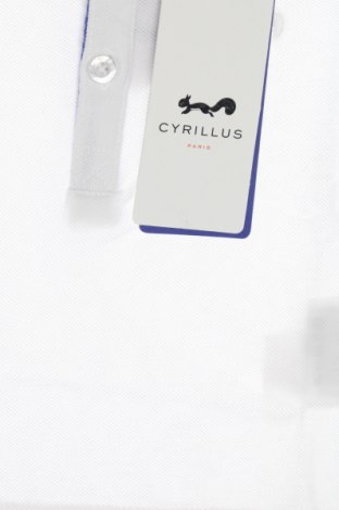 Kinder T-Shirt Cyrillus, Größe 3-6m/ 62-68 cm, Farbe Weiß, Preis 26,29 €