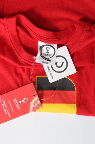 Kinder T-Shirt Fifa World Cup, Größe 6-7y/ 122-128 cm, Farbe Rot, Preis € 3,46