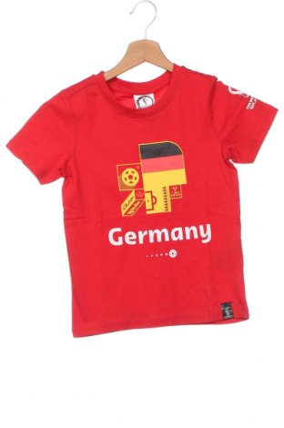 Kinder T-Shirt Fifa World Cup, Größe 6-7y/ 122-128 cm, Farbe Rot, Preis 6,80 €
