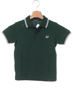 Παιδικό μπλουζάκι Fred Perry, Μέγεθος 3-4y/ 104-110 εκ., Χρώμα Πράσινο, Τιμή 26,29 €