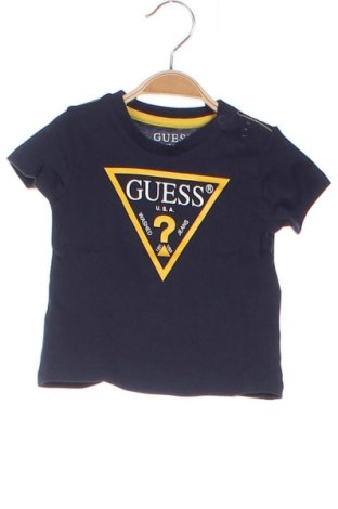 Παιδικό μπλουζάκι Guess, Μέγεθος 6-9m/ 68-74 εκ., Χρώμα Μπλέ, Τιμή 11,86 €