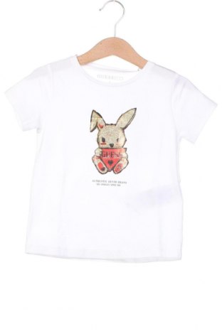 Dziecięcy T-shirt Guess, Rozmiar 3-4y/ 104-110 cm, Kolor Biały, Cena 98,09 zł