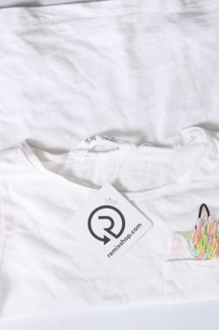 Kinder T-Shirt H&M, Größe 6-7y/ 122-128 cm, Farbe Weiß, Preis € 6,02