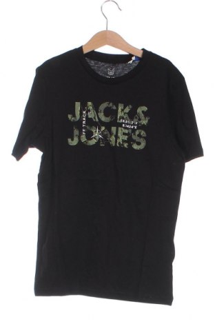 Детска тениска Jack & Jones, Размер 11-12y/ 152-158 см, Цвят Черен, Цена 18,15 лв.