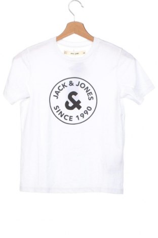 Детска тениска Jack & Jones, Размер 9-10y/ 140-146 см, Цвят Бял, Цена 18,15 лв.