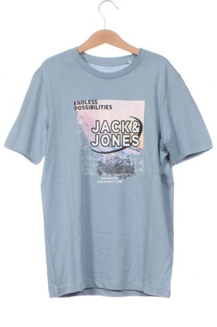 Παιδικό μπλουζάκι Jack & Jones, Μέγεθος 11-12y/ 152-158 εκ., Χρώμα Μπλέ, Τιμή 9,36 €