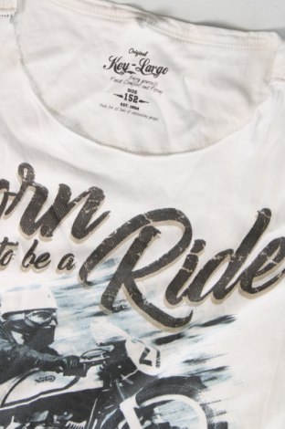 Kinder T-Shirt Key Largo, Größe 11-12y/ 152-158 cm, Farbe Weiß, Preis 3,91 €
