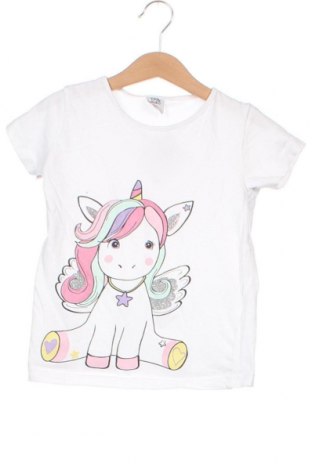 Kinder T-Shirt Kiki & Koko, Größe 5-6y/ 116-122 cm, Farbe Weiß, Preis € 3,60