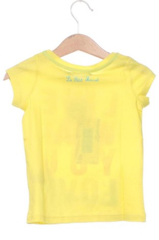 Dziecięcy T-shirt Le Petit Marcel, Rozmiar 12-18m/ 80-86 cm, Kolor Żółty, Cena 77,30 zł