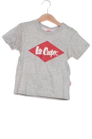 Παιδικό μπλουζάκι Lee Cooper, Μέγεθος 3-4y/ 104-110 εκ., Χρώμα Γκρί, Τιμή 7,65 €