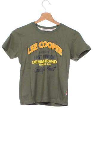 Детска тениска Lee Cooper, Размер 9-10y/ 140-146 см, Цвят Зелен, Цена 18,15 лв.