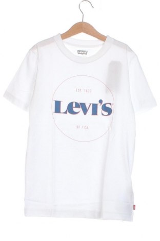 Детска тениска Levi's, Размер 9-10y/ 140-146 см, Цвят Бял, Цена 28,05 лв.