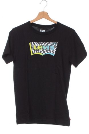 Παιδικό μπλουζάκι Levi's, Μέγεθος 13-14y/ 164-168 εκ., Χρώμα Μαύρο, Τιμή 15,77 €