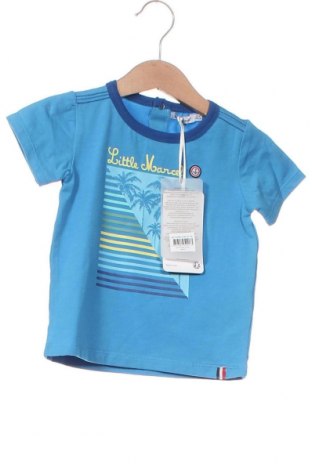 Kinder T-Shirt Little Marcel, Größe 9-12m/ 74-80 cm, Farbe Blau, Preis 4,04 €