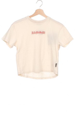 Kinder T-Shirt Napapijri, Größe 13-14y/ 164-168 cm, Farbe Beige, Preis € 18,14