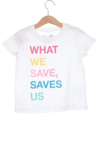 Kinder T-Shirt Oviesse, Größe 4-5y/ 110-116 cm, Farbe Weiß, Preis € 5,36