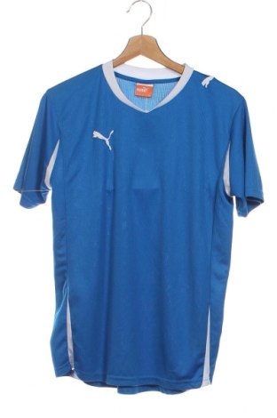 Dziecięcy T-shirt PUMA, Rozmiar 15-18y/ 170-176 cm, Kolor Niebieski, Cena 48,93 zł