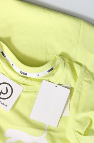 Kinder T-Shirt PUMA, Größe 8-9y/ 134-140 cm, Farbe Grün, Preis 25,26 €