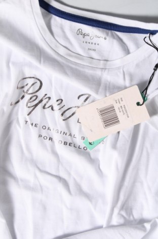 Kinder T-Shirt Pepe Jeans, Größe 8-9y/ 134-140 cm, Farbe Weiß, Preis 11,83 €