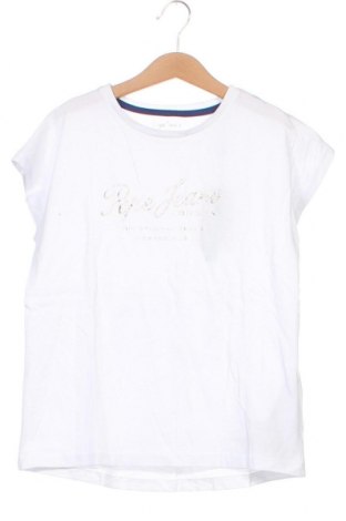 Kinder T-Shirt Pepe Jeans, Größe 8-9y/ 134-140 cm, Farbe Weiß, Preis 15,77 €
