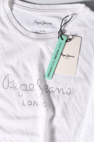 Dziecięcy T-shirt Pepe Jeans, Rozmiar 12-13y/ 158-164 cm, Kolor Biały, Cena 115,55 zł