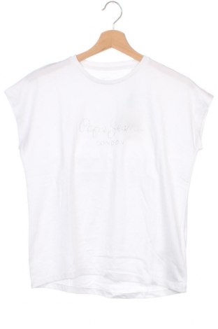 Kinder T-Shirt Pepe Jeans, Größe 12-13y/ 158-164 cm, Farbe Weiß, Preis 15,77 €