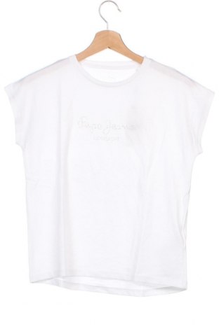 Kinder T-Shirt Pepe Jeans, Größe 10-11y/ 146-152 cm, Farbe Weiß, Preis € 14,46