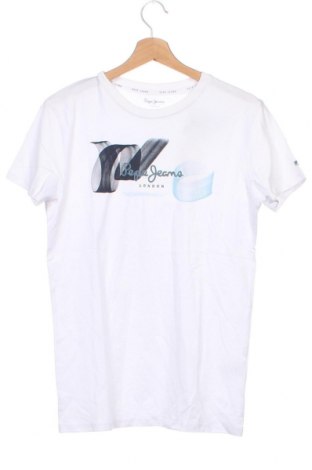 Kinder T-Shirt Pepe Jeans, Größe 15-18y/ 170-176 cm, Farbe Weiß, Preis 14,46 €