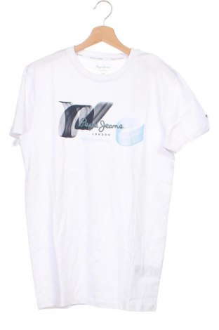 Kinder T-Shirt Pepe Jeans, Größe 15-18y/ 170-176 cm, Farbe Weiß, Preis € 15,77