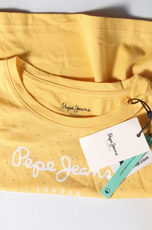 Παιδικό μπλουζάκι Pepe Jeans, Μέγεθος 8-9y/ 134-140 εκ., Χρώμα Κίτρινο, Τιμή 10,52 €