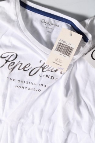 Kinder T-Shirt Pepe Jeans, Größe 8-9y/ 134-140 cm, Farbe Weiß, Preis € 10,52