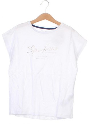 Kinder T-Shirt Pepe Jeans, Größe 8-9y/ 134-140 cm, Farbe Weiß, Preis € 10,52