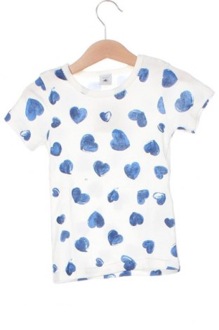 Kinder T-Shirt Petit Bateau, Größe 18-24m/ 86-98 cm, Farbe Weiß, Preis € 10,52