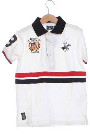Kinder T-Shirt Beverly Hills Polo Club, Größe 8-9y/ 134-140 cm, Farbe Weiß, Preis 26,29 €