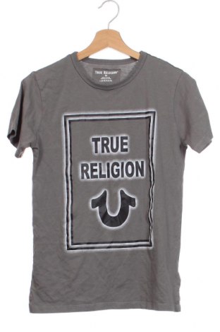 Детска тениска True Religion, Размер 11-12y/ 152-158 см, Цвят Сив, Цена 35,10 лв.