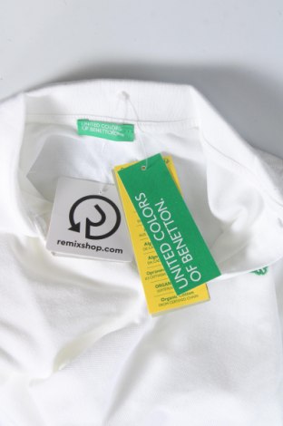 Kinder T-Shirt United Colors Of Benetton, Größe 4-5y/ 110-116 cm, Farbe Weiß, Preis 17,01 €