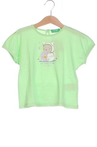 Tricou pentru copii United Colors Of Benetton, Mărime 18-24m/ 86-98 cm, Culoare Verde, Preț 86,84 Lei