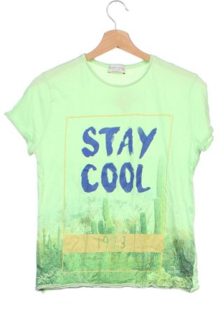 Tricou pentru copii Zara, Mărime 11-12y/ 152-158 cm, Culoare Verde, Preț 39,80 Lei