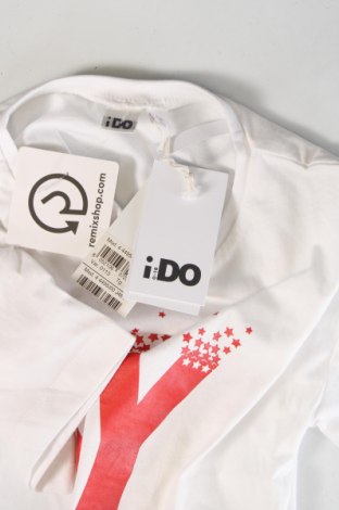 Kinder T-Shirt iDO, Größe 8-9y/ 134-140 cm, Farbe Weiß, Preis 17,01 €