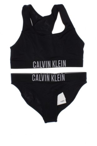 Costum de baie pentru copii Calvin Klein, Mărime 13-14y/ 164-168 cm, Culoare Negru, Preț 181,58 Lei