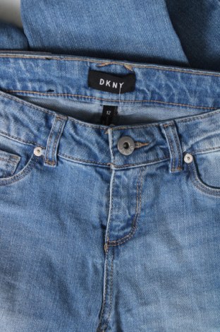 Dětské džíny  DKNY, Velikost 11-12y/ 152-158 cm, Barva Modrá, Cena  387,00 Kč