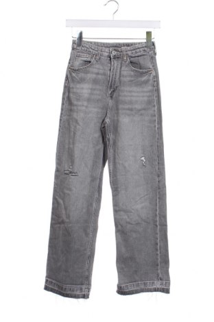 Dziecięce jeansy H&M, Rozmiar 12-13y/ 158-164 cm, Kolor Szary, Cena 44,58 zł